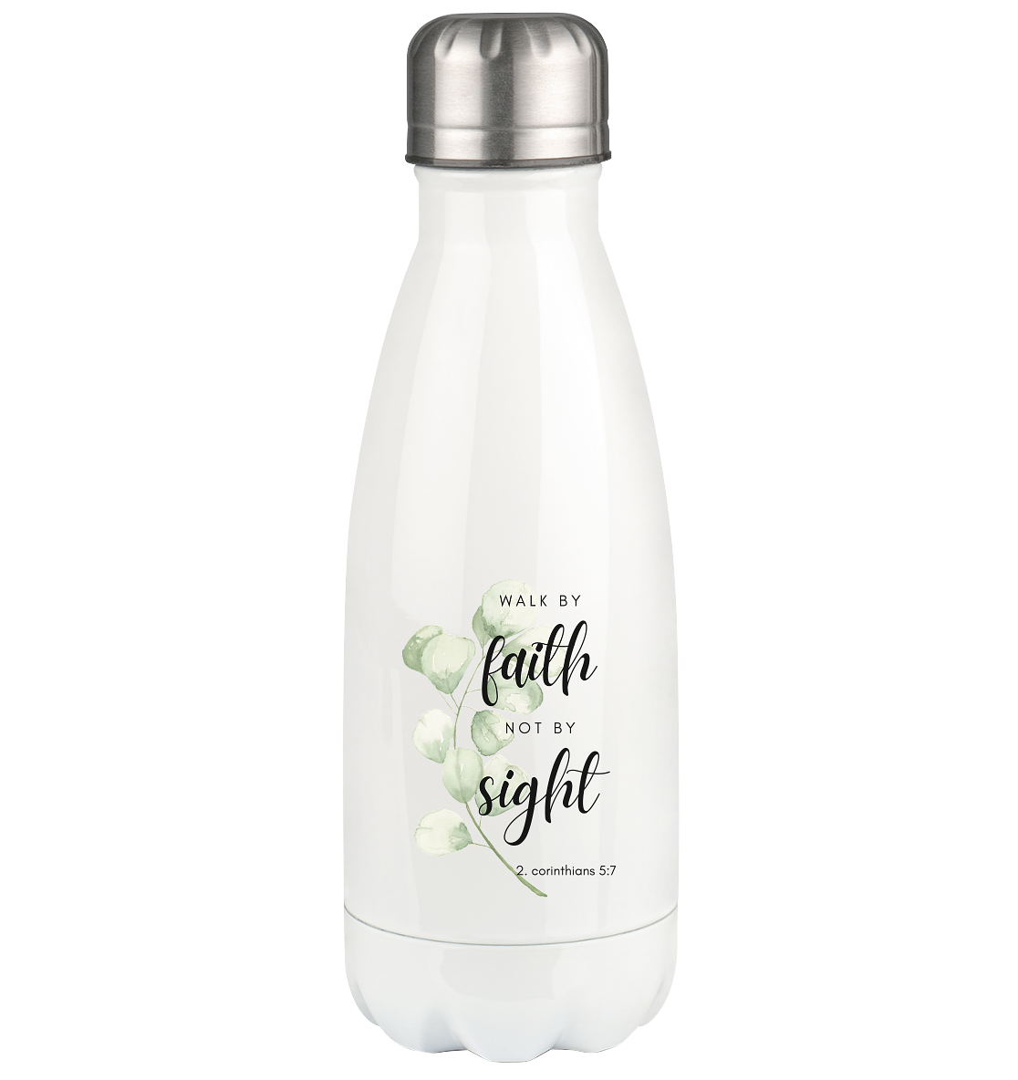Walk by faith - Thermoflasche 350ml - wertvoll und geliebt
