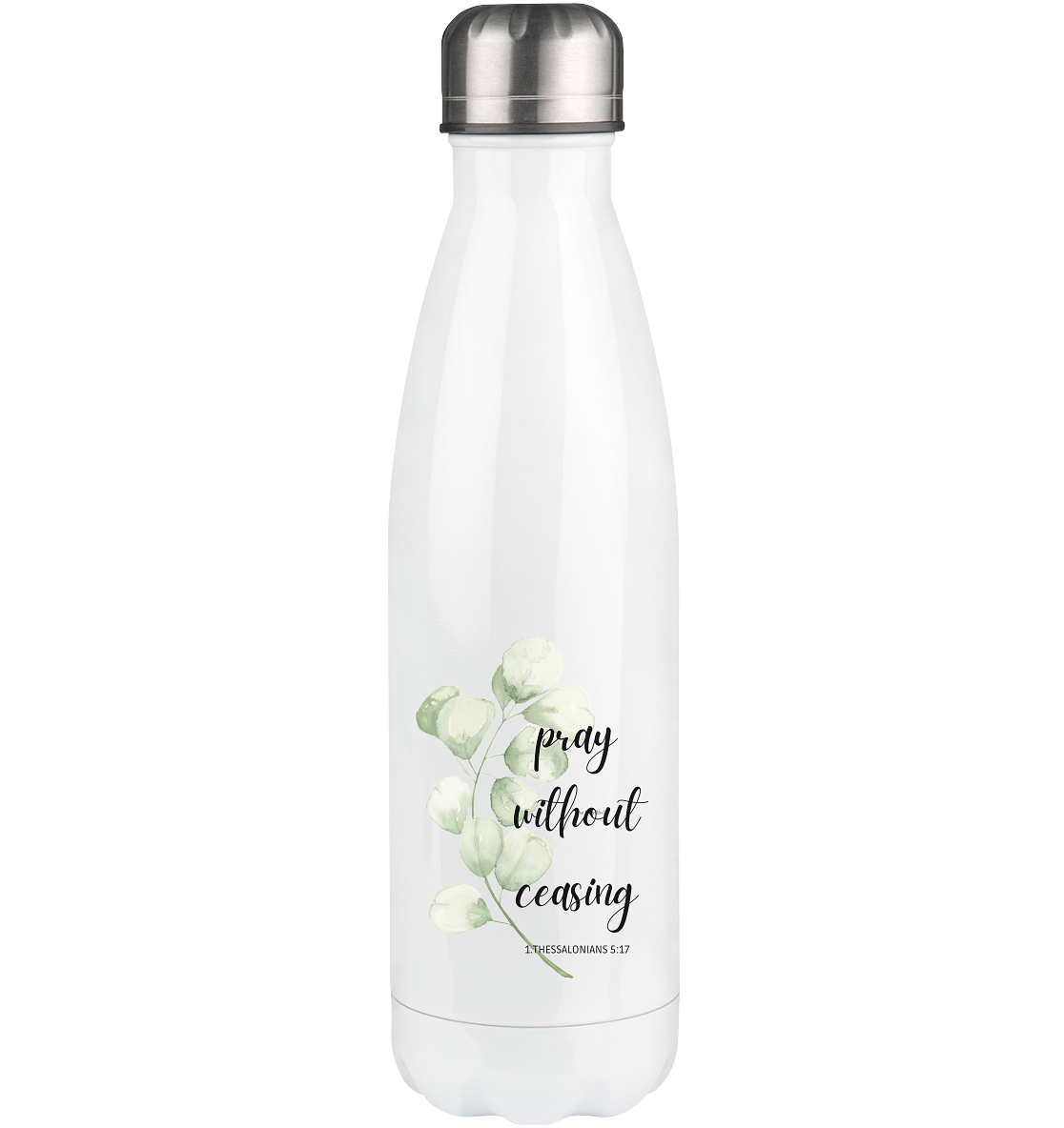 pray without ceasing - Thermoflasche 500ml - wertvoll und geliebt