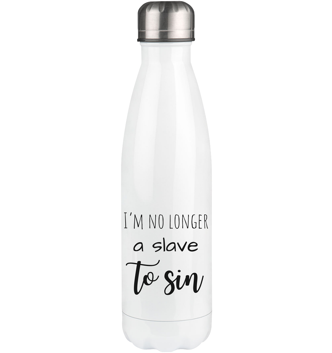 I´m no longer a slave to sin - Thermoflasche 500ml - wertvoll und geliebt
