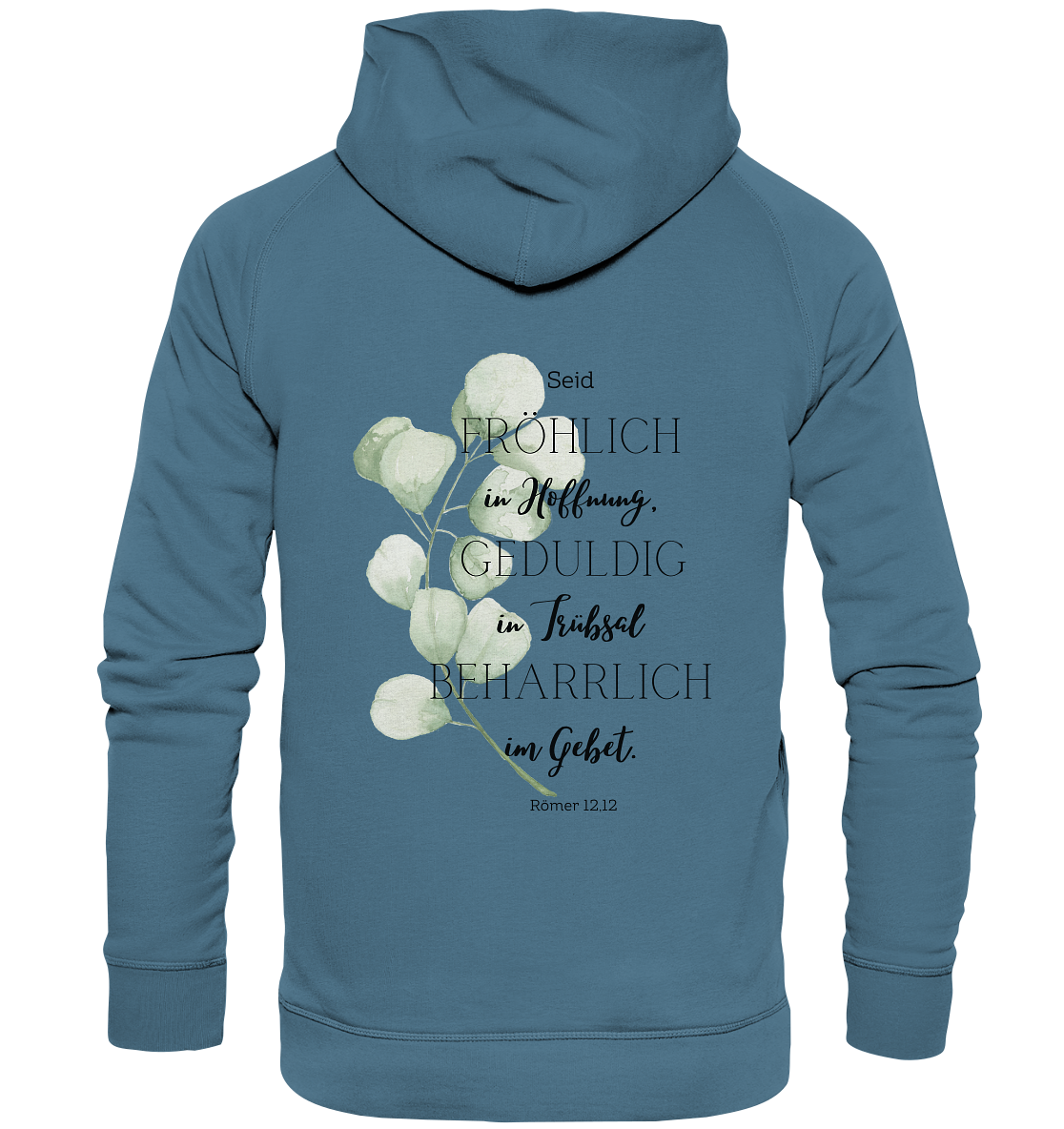 Römer 12,12 - Basic Unisex Hoodie - wertvoll und geliebt 