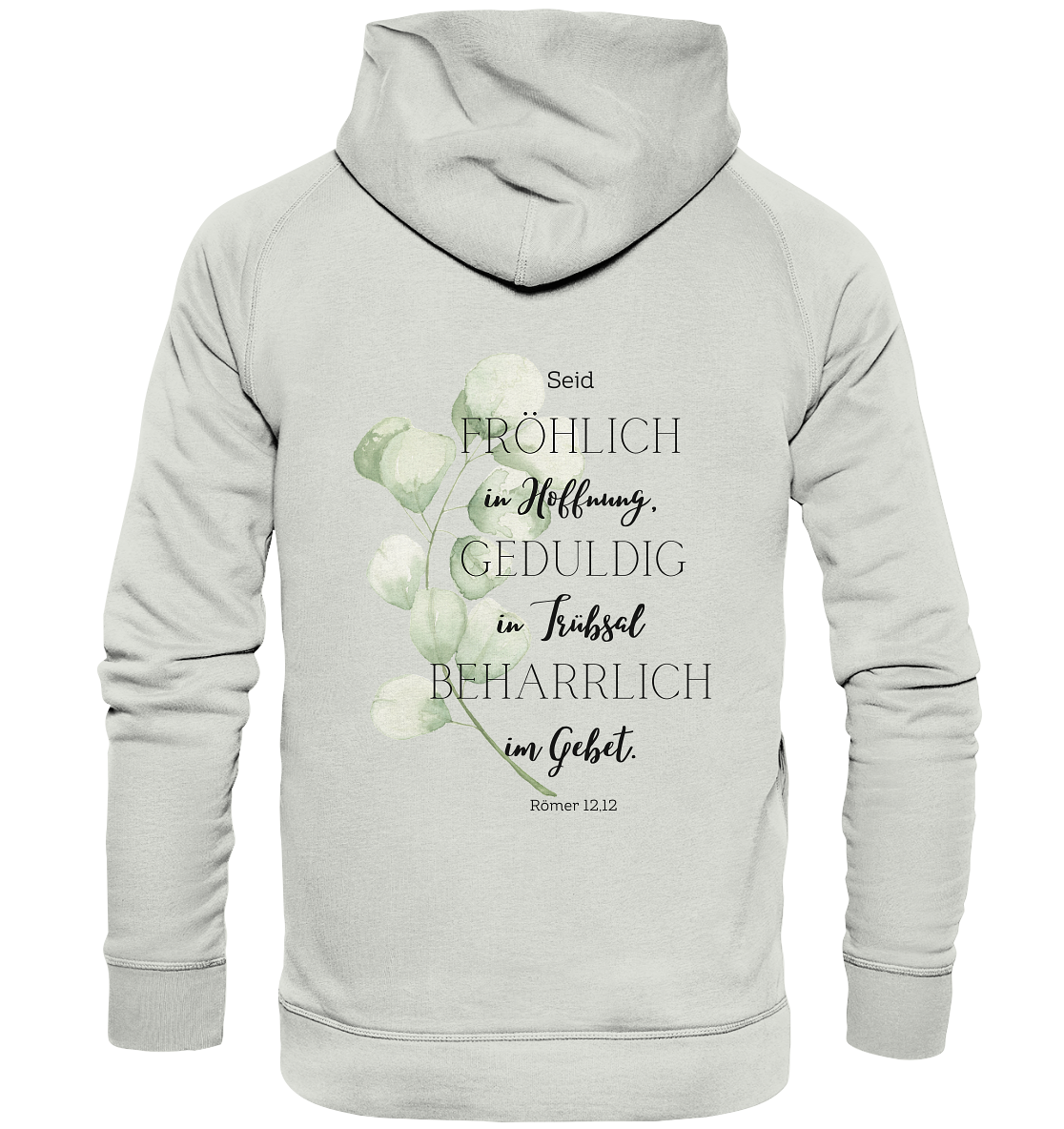 Römer 12,12 - Basic Unisex Hoodie - wertvoll und geliebt 