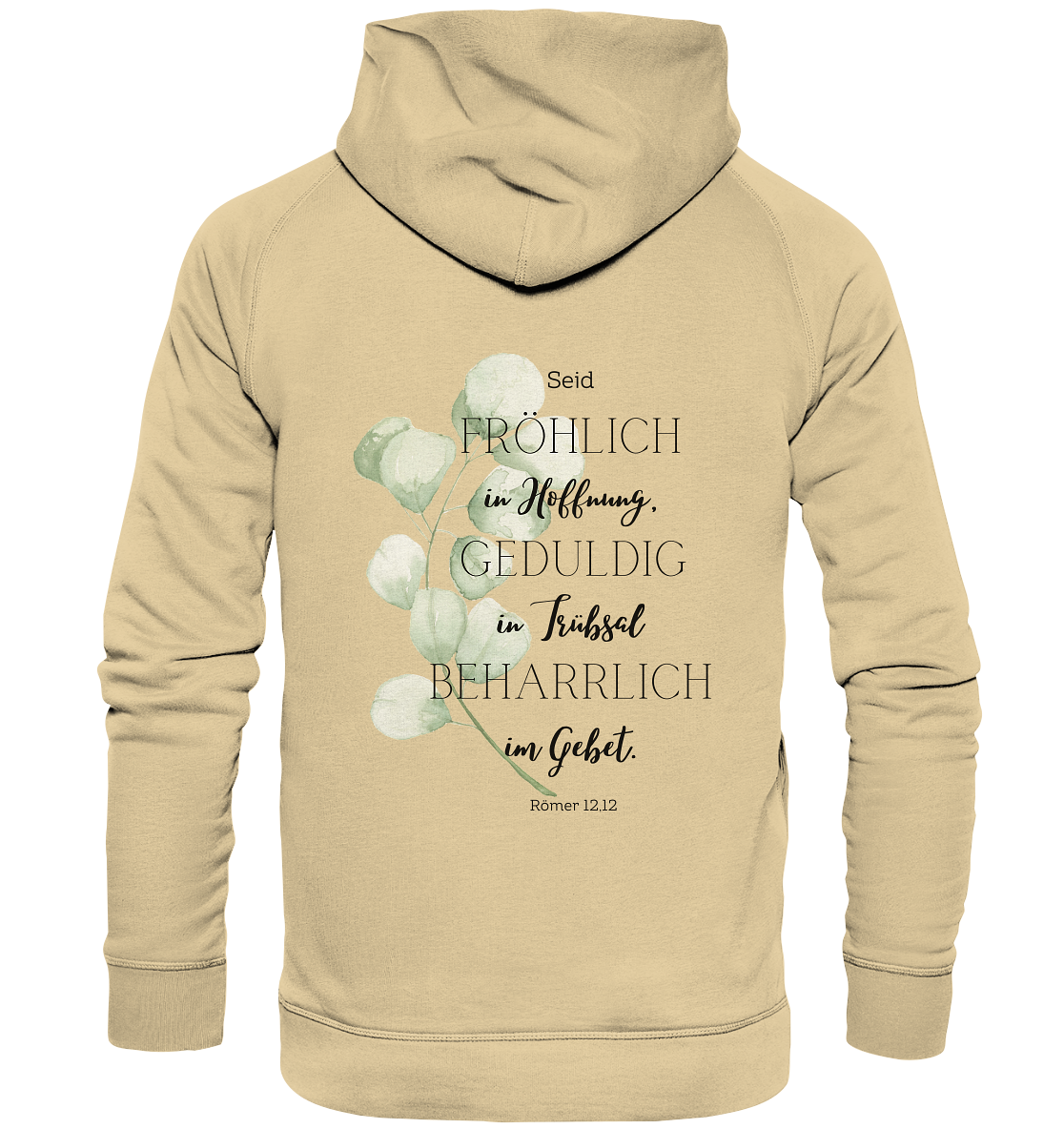Römer 12,12 - Basic Unisex Hoodie - wertvoll und geliebt 