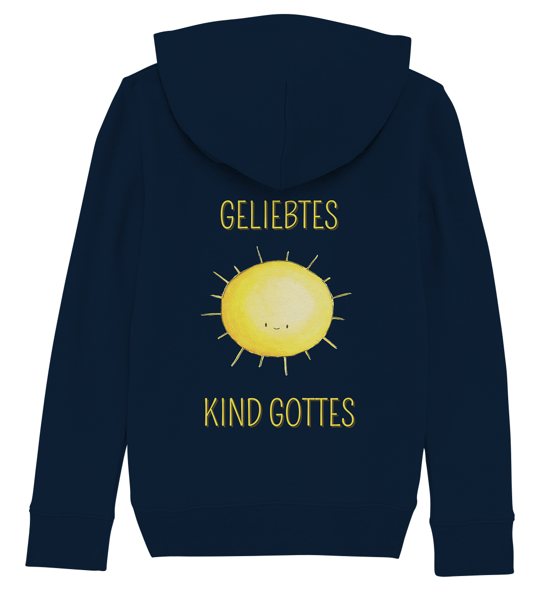Geliebtes Kind Gottes - Kids Organic Hoodie - wertvoll und geliebt 