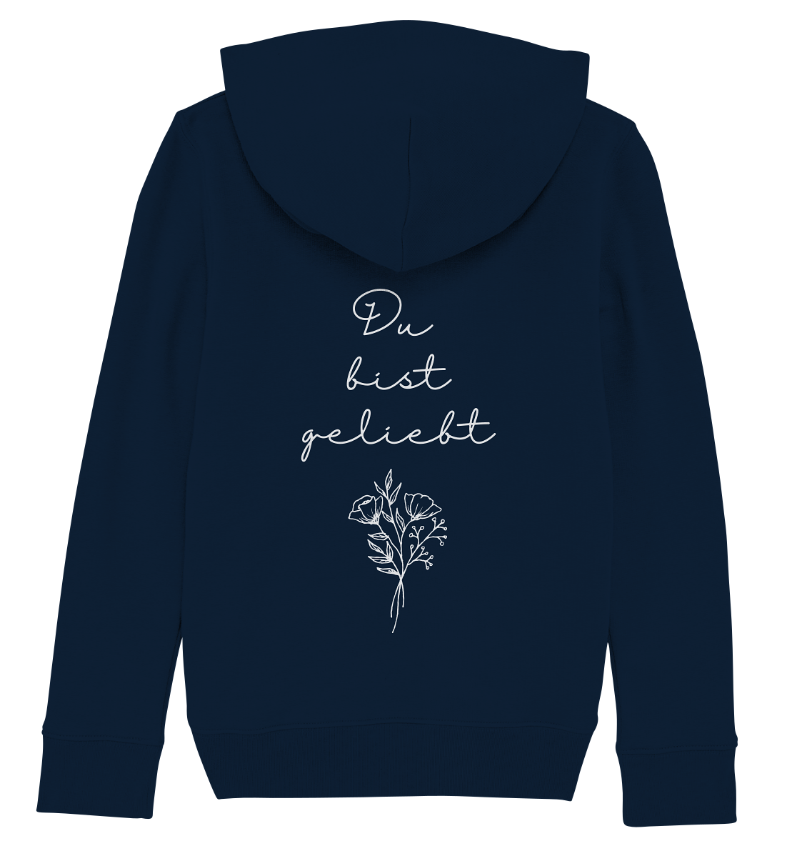 Du bist geliebt - Kids Organic Hoodie - wertvoll und geliebt 