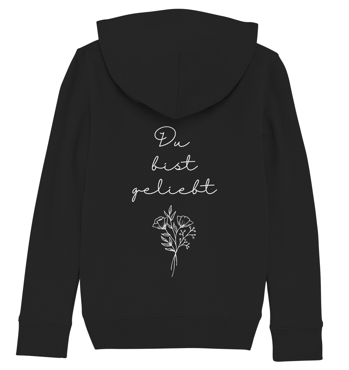 Du bist geliebt - Kids Organic Hoodie - wertvoll und geliebt 