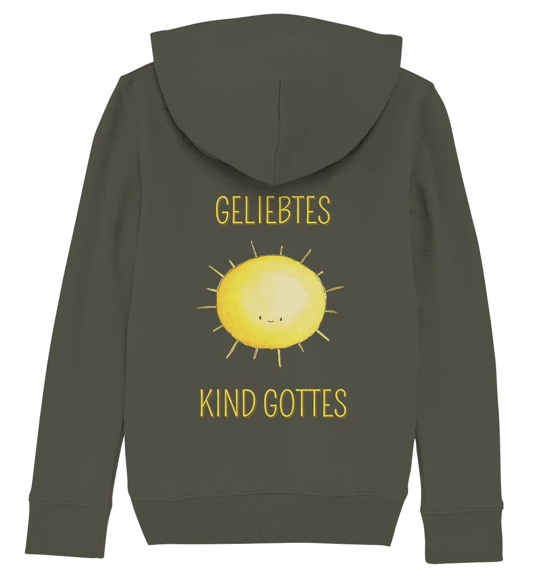 Geliebtes Kind Gottes - Kids Organic Hoodie - wertvoll und geliebt 