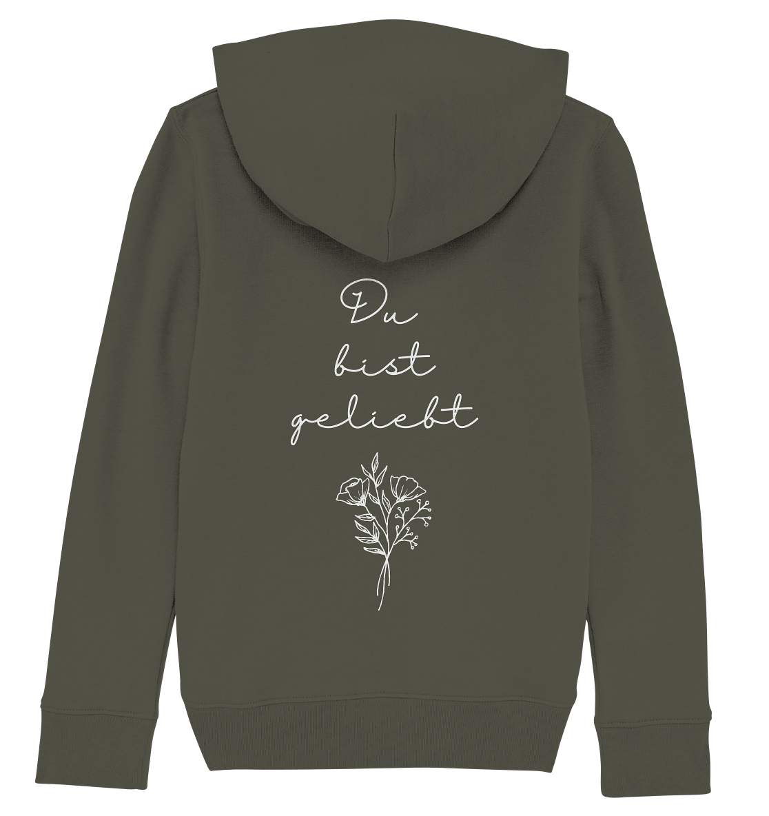 Du bist geliebt - Kids Organic Hoodie - wertvoll und geliebt 