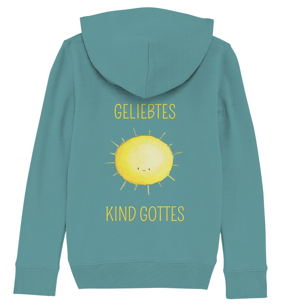 Geliebtes Kind Gottes - Kids Organic Hoodie - wertvoll und geliebt 