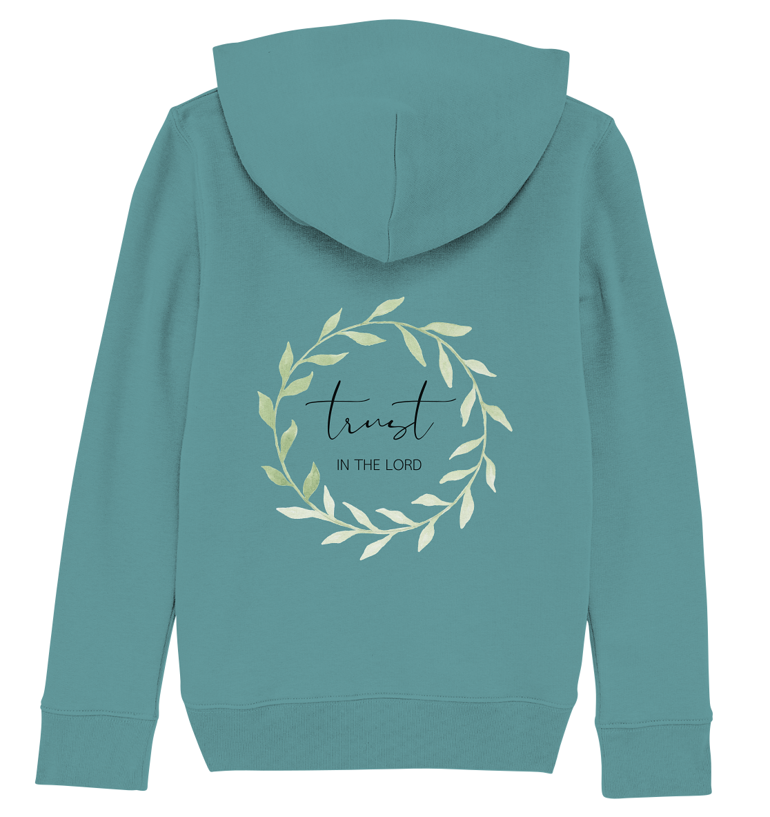 trust in the lord - Kids Organic Hoodie - wertvoll und geliebt 