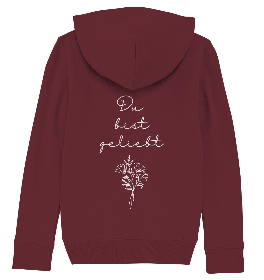 Du bist geliebt - Kids Organic Hoodie - wertvoll und geliebt 