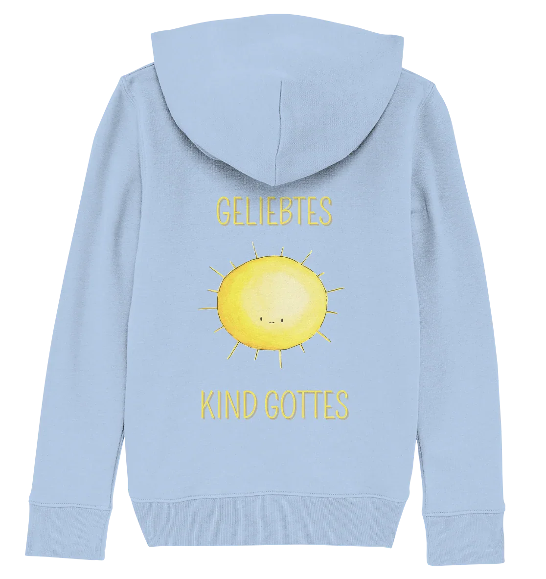 Geliebtes Kind Gottes - Kids Organic Hoodie - wertvoll und geliebt 