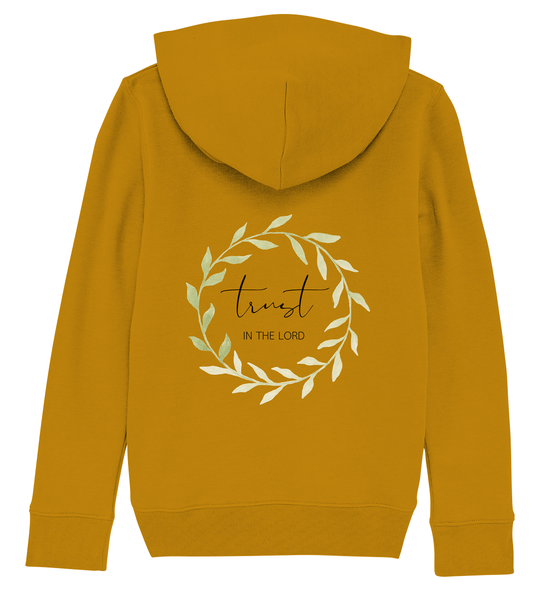 trust in the lord - Kids Organic Hoodie - wertvoll und geliebt 
