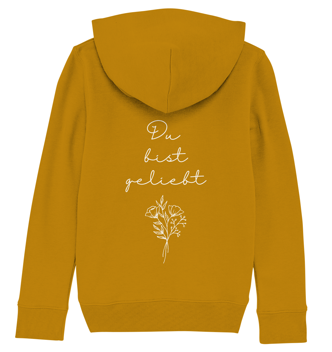 Du bist geliebt - Kids Organic Hoodie - wertvoll und geliebt 