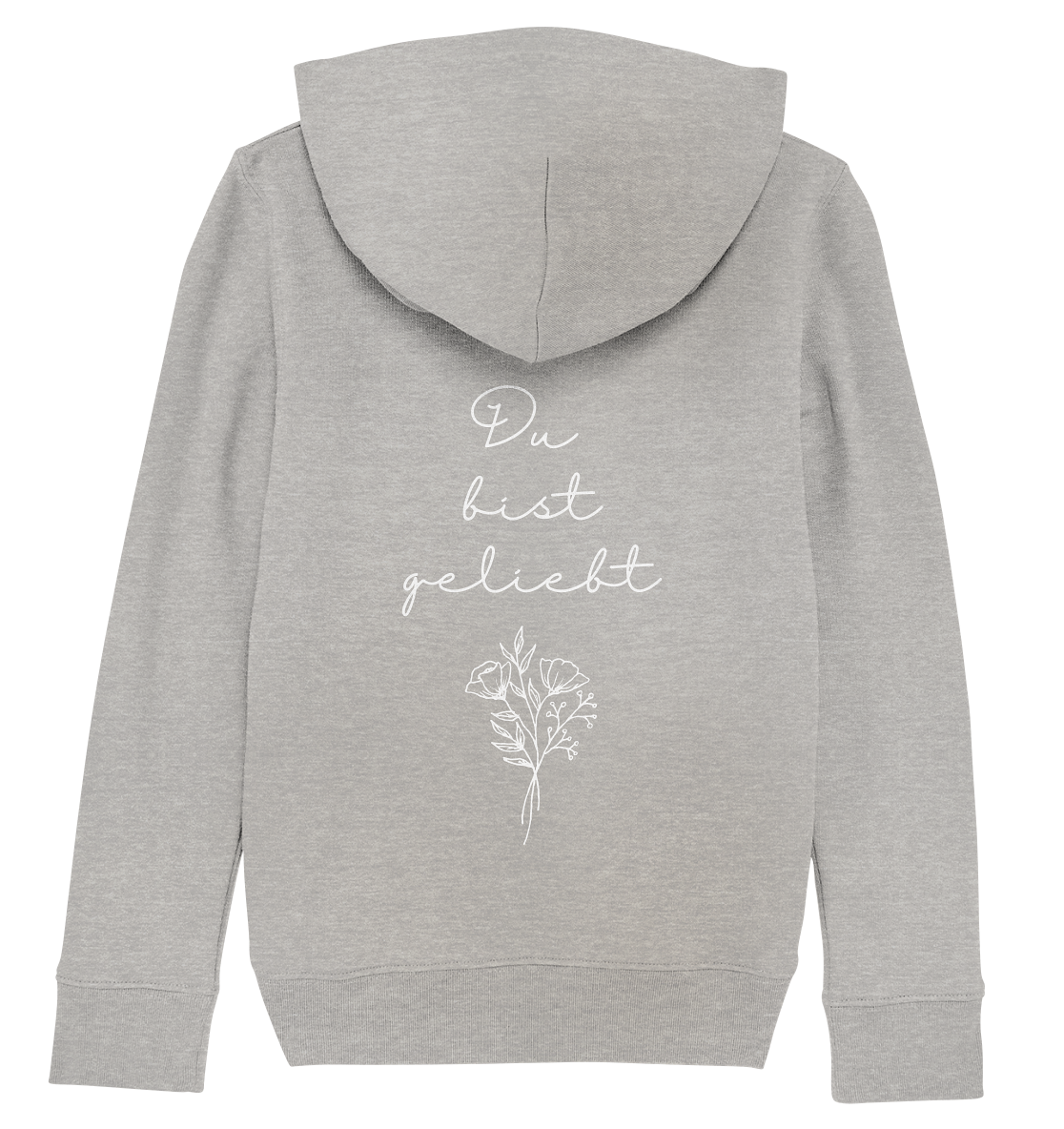 Du bist geliebt - Kids Organic Hoodie - wertvoll und geliebt 