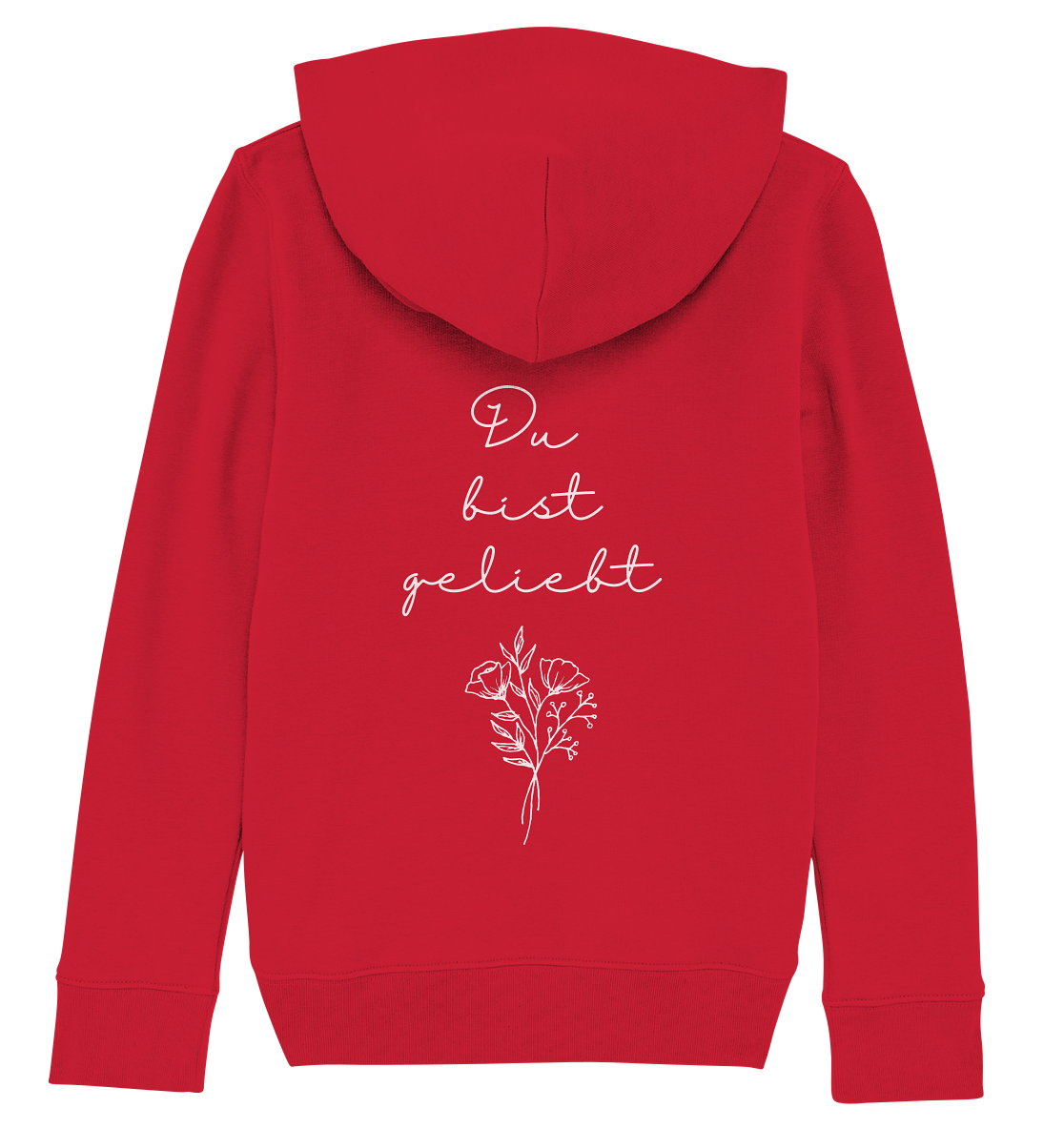 Du bist geliebt - Kids Organic Hoodie - wertvoll und geliebt 