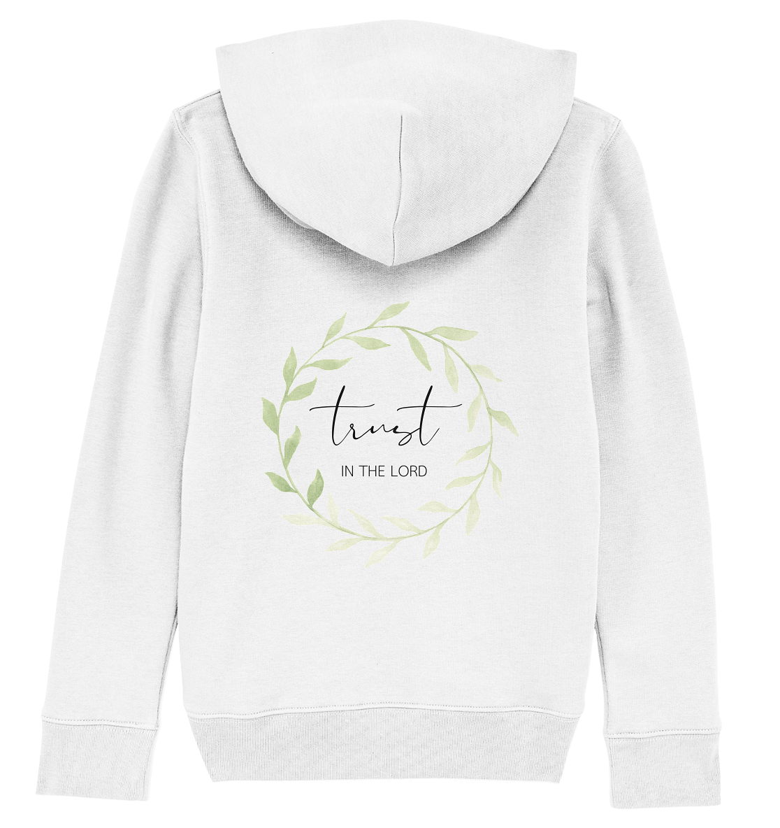 trust in the lord - Kids Organic Hoodie - wertvoll und geliebt 