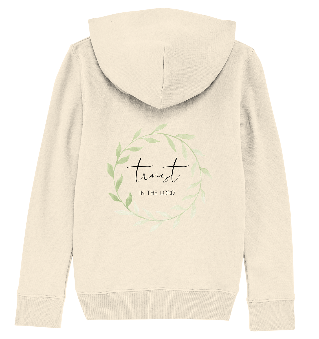 trust in the lord - Kids Organic Hoodie - wertvoll und geliebt 