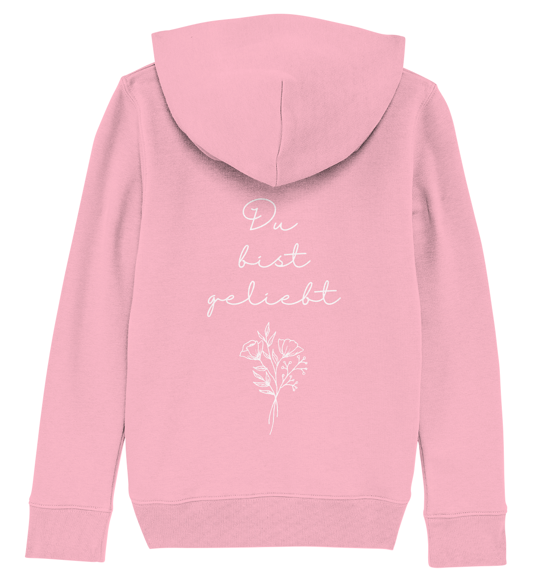 Du bist geliebt - Kids Organic Hoodie - wertvoll und geliebt 