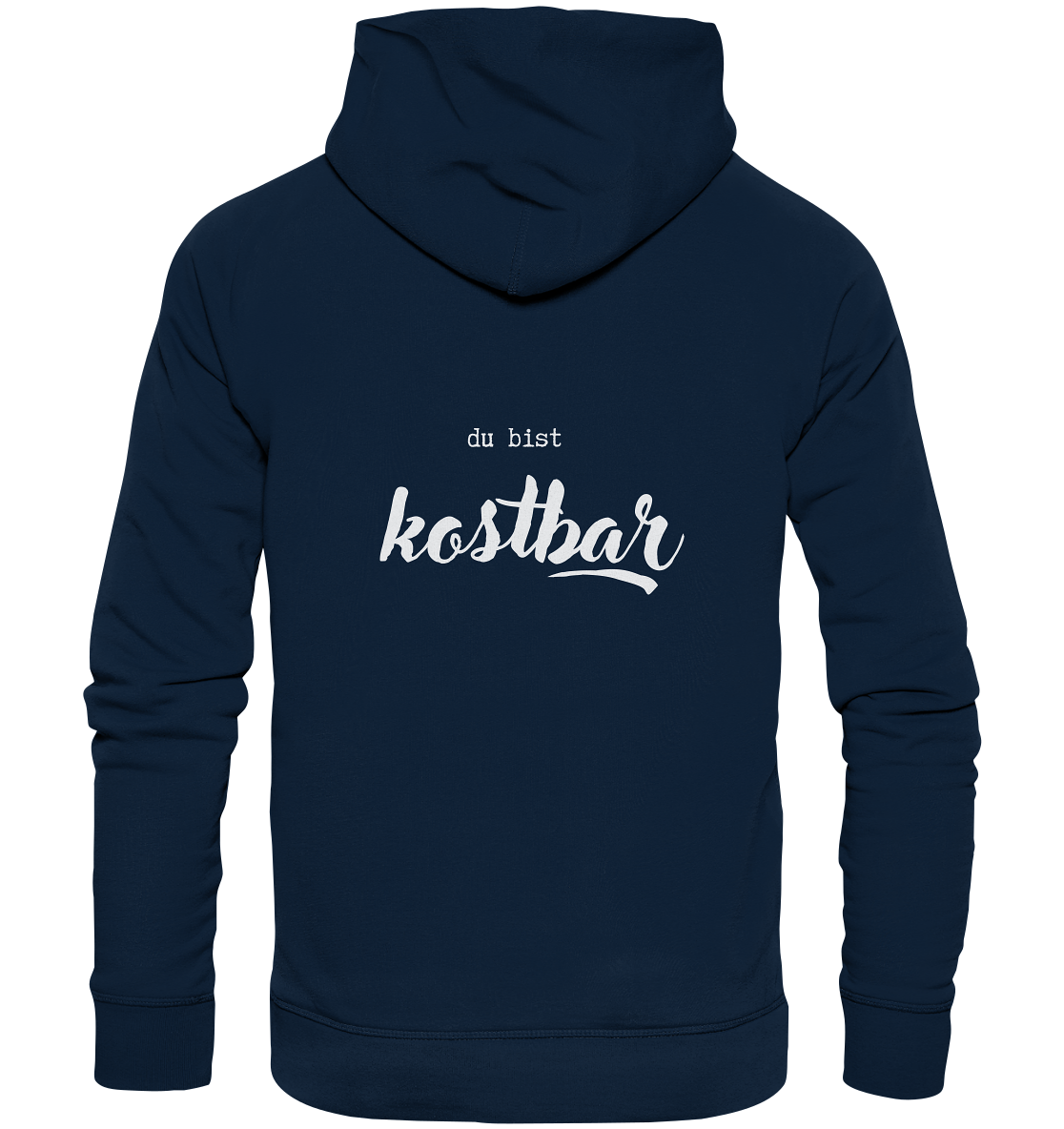 Kostbar - Organic Basic Hoodie - wertvoll und geliebt 