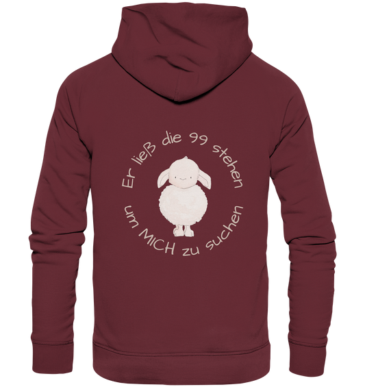 Er ließ die 99 stehen - Organic Basic Hoodie - wertvoll und geliebt 