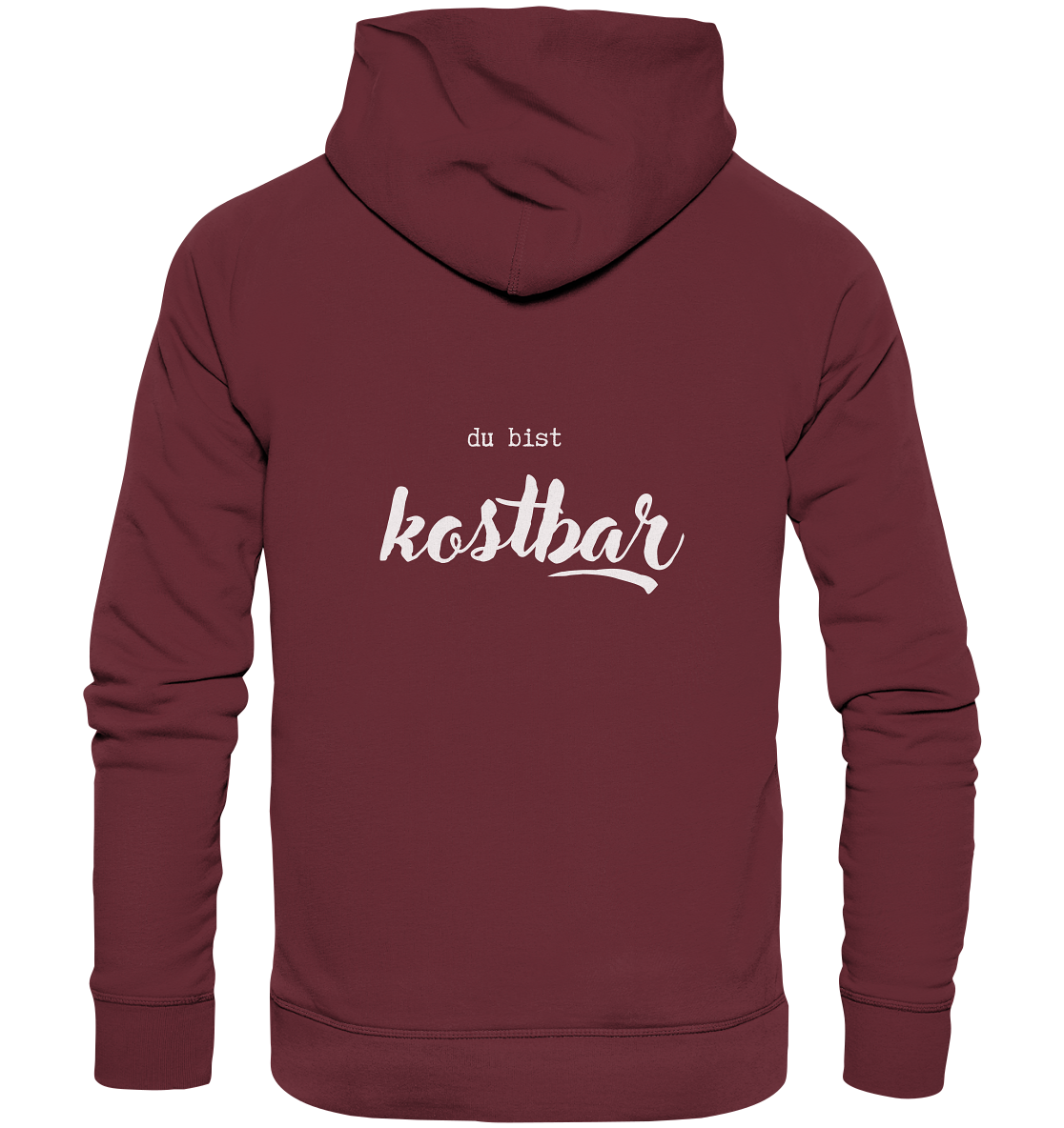 Kostbar - Organic Basic Hoodie - wertvoll und geliebt 