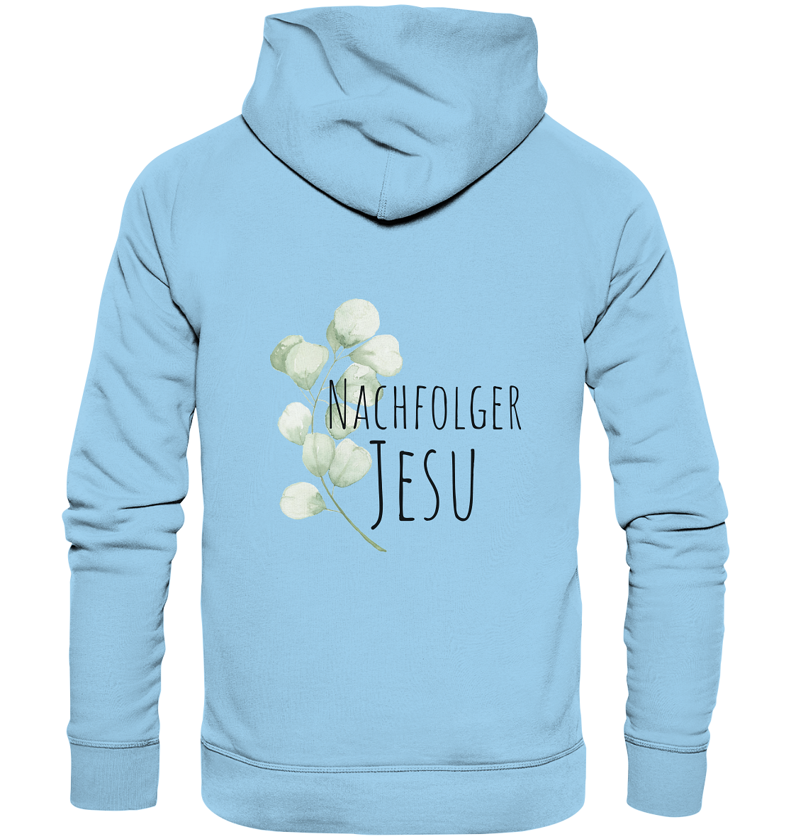 Nachfolger Jesu - Organic Basic Hoodie - wertvoll und geliebt 