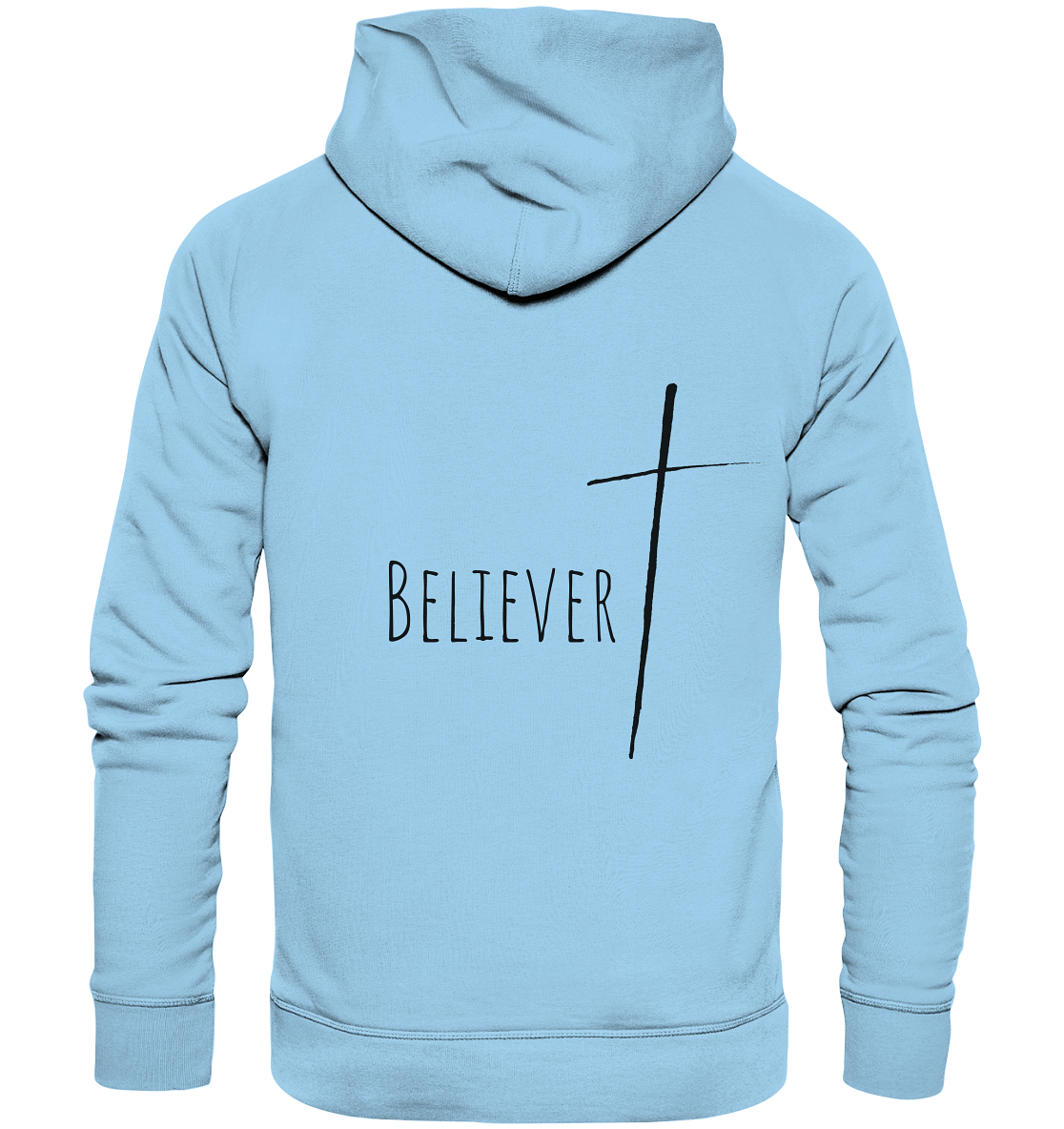believer - Organic Basic Hoodie - wertvoll und geliebt 