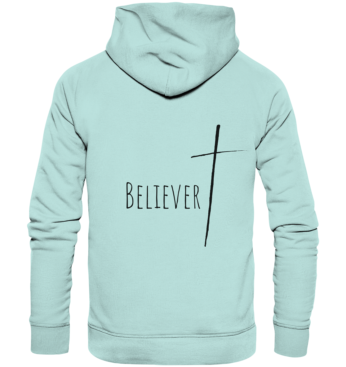 believer - Organic Basic Hoodie - wertvoll und geliebt 
