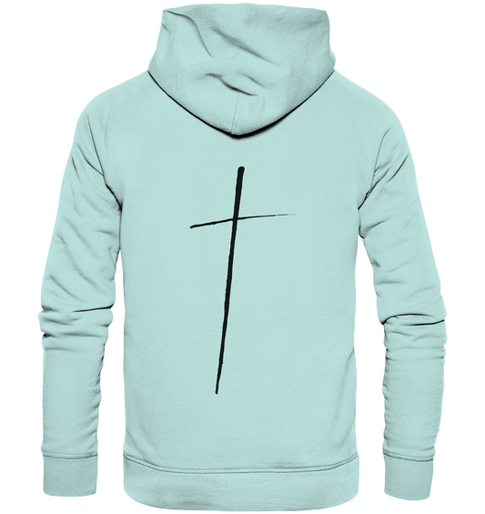 Cross - Organic Basic Hoodie - wertvoll und geliebt 