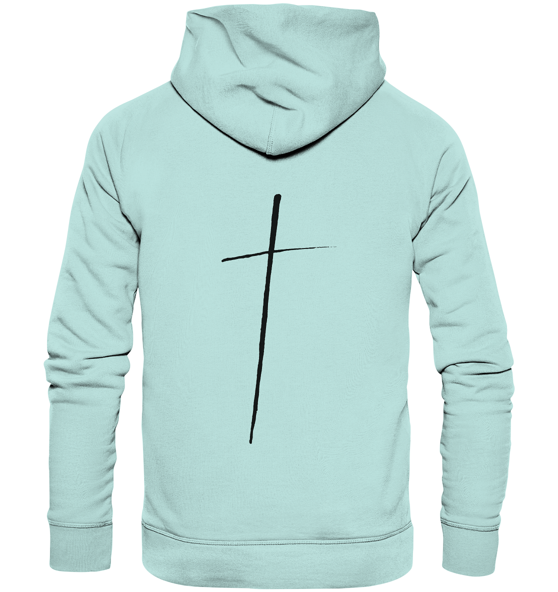 Cross - Organic Basic Hoodie - wertvoll und geliebt 