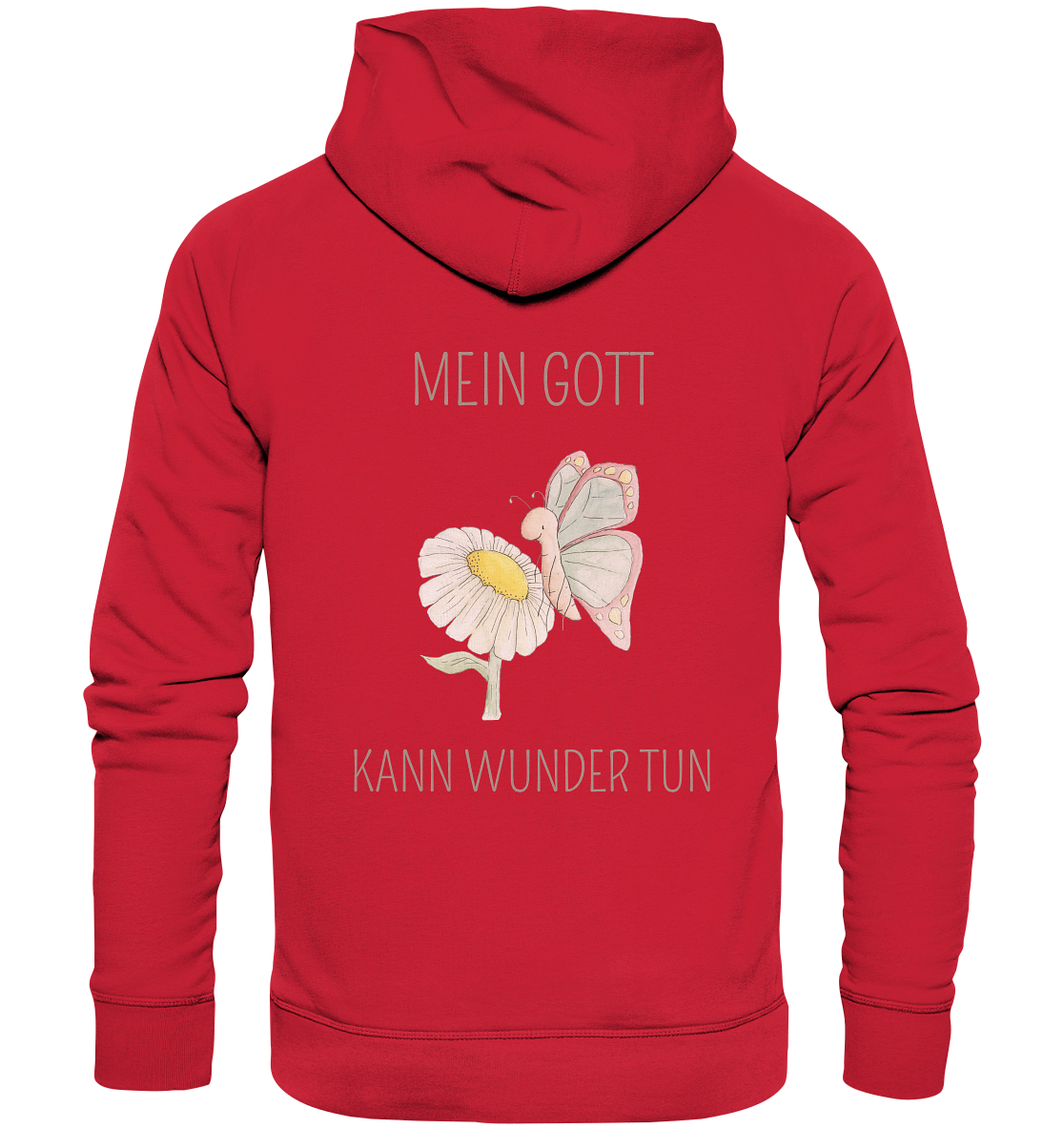 Mein Gott kann Wunder tun - Organic Basic Hoodie - wertvoll und geliebt 