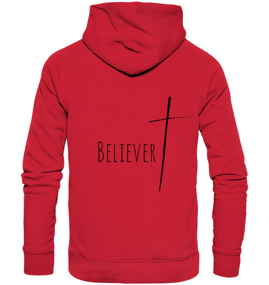 believer - Organic Basic Hoodie - wertvoll und geliebt 