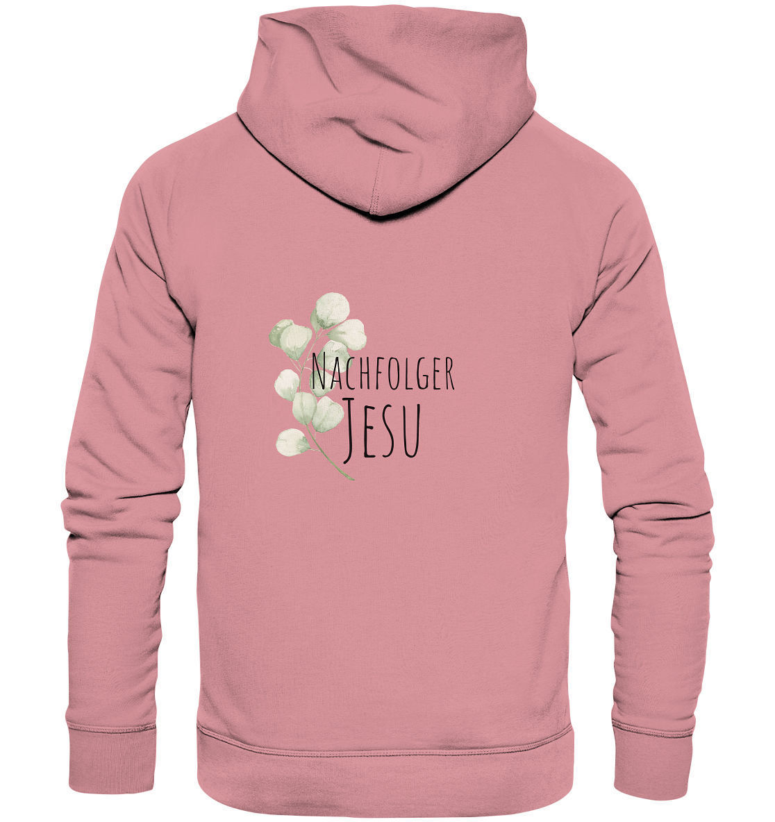Nachfolger Jesu - Organic Basic Hoodie - wertvoll und geliebt 