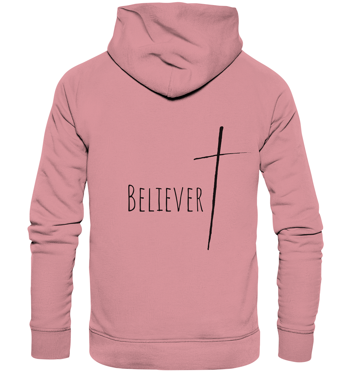 believer - Organic Basic Hoodie - wertvoll und geliebt 