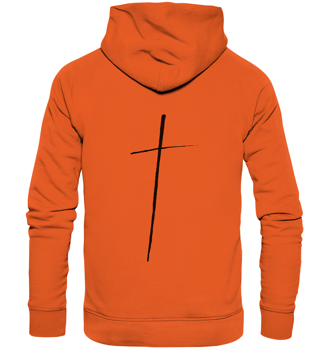 Cross - Organic Basic Hoodie - wertvoll und geliebt 
