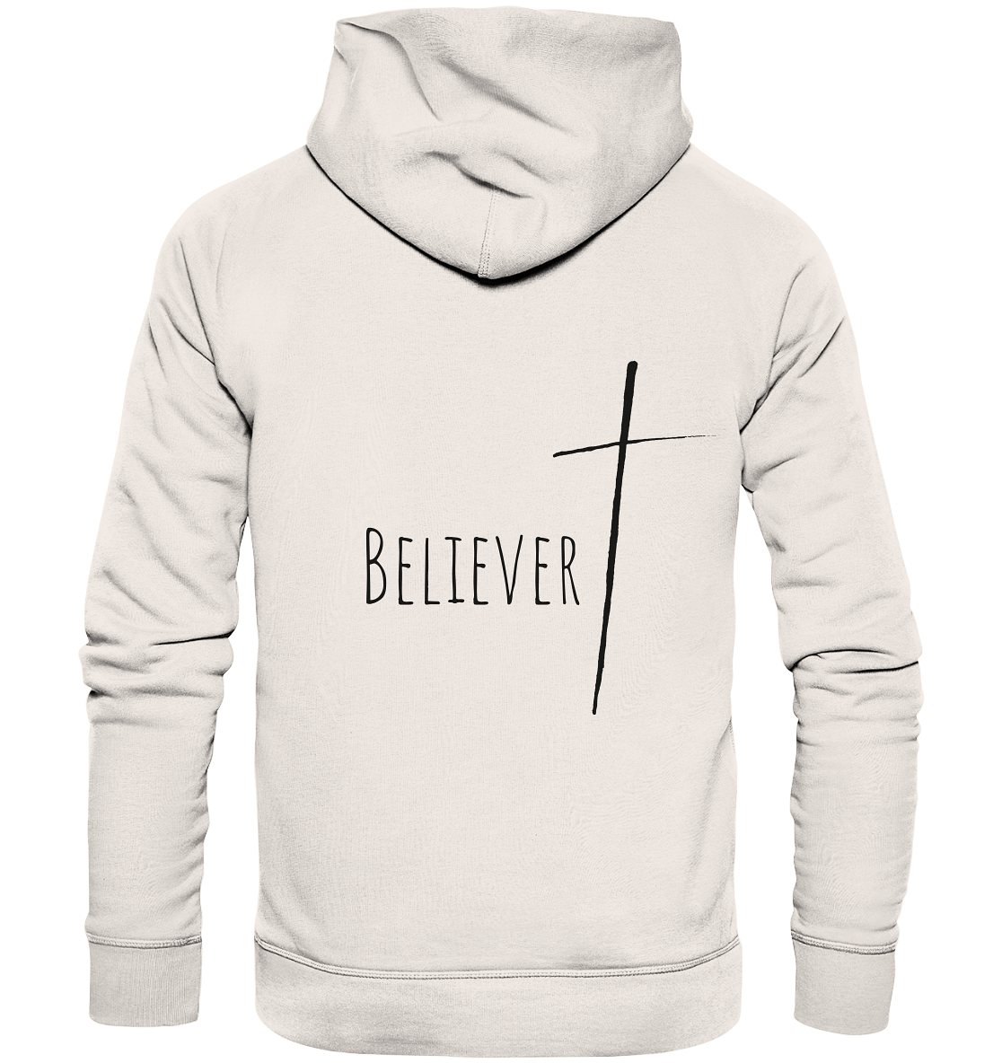 believer - Organic Basic Hoodie - wertvoll und geliebt 