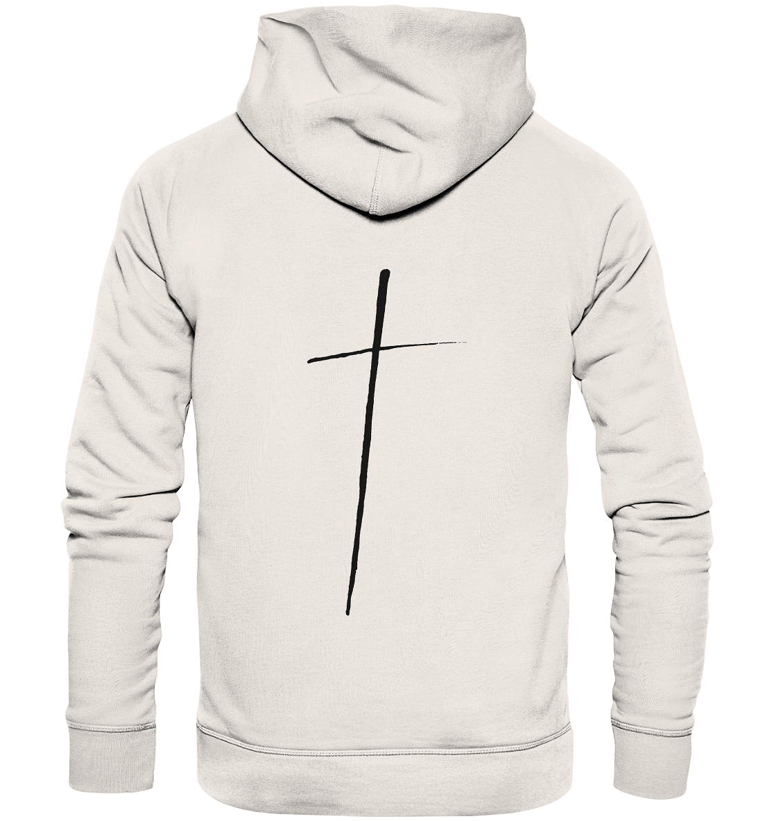 Cross - Organic Basic Hoodie - wertvoll und geliebt 