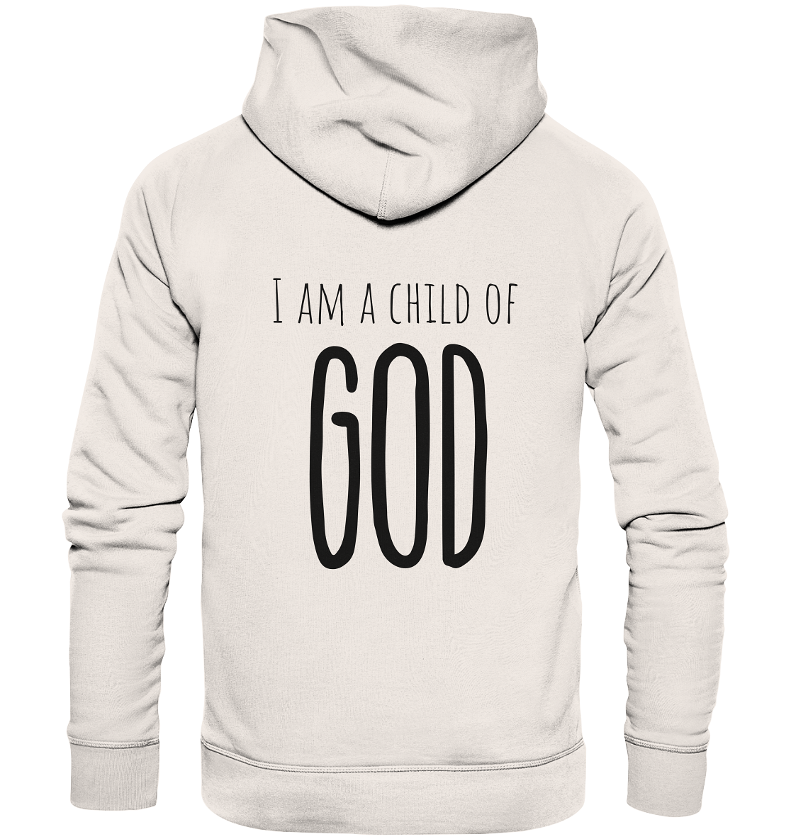 I am a child of God - Organic Basic Hoodie - wertvoll und geliebt 