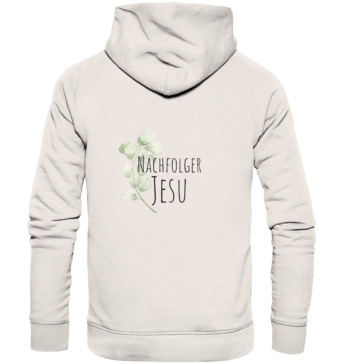 Nachfolger Jesu - Organic Basic Hoodie - wertvoll und geliebt 
