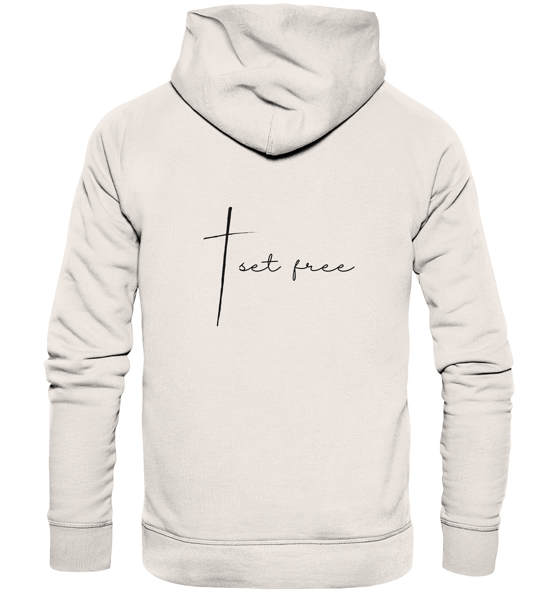 set free - Organic Basic Hoodie - wertvoll und geliebt 