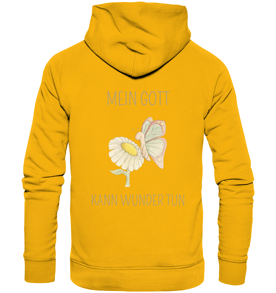 Mein Gott kann Wunder tun - Organic Basic Hoodie - wertvoll und geliebt 