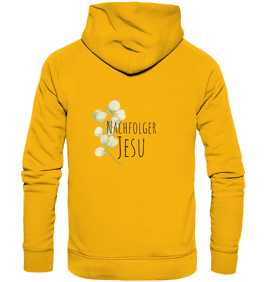 Nachfolger Jesu - Organic Basic Hoodie - wertvoll und geliebt 