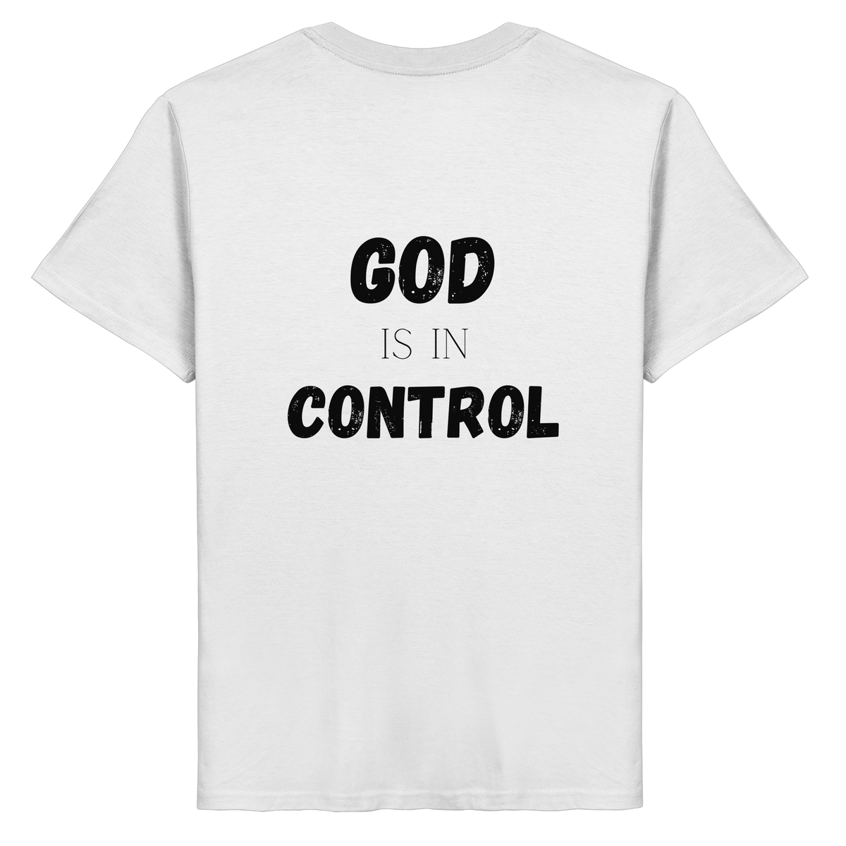 God is in control - Organic Basic Shirt
