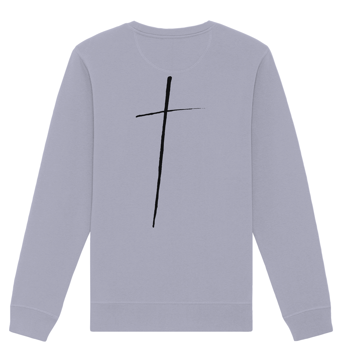 Cross - Organic Basic Unisex Sweatshirt - wertvoll und geliebt 