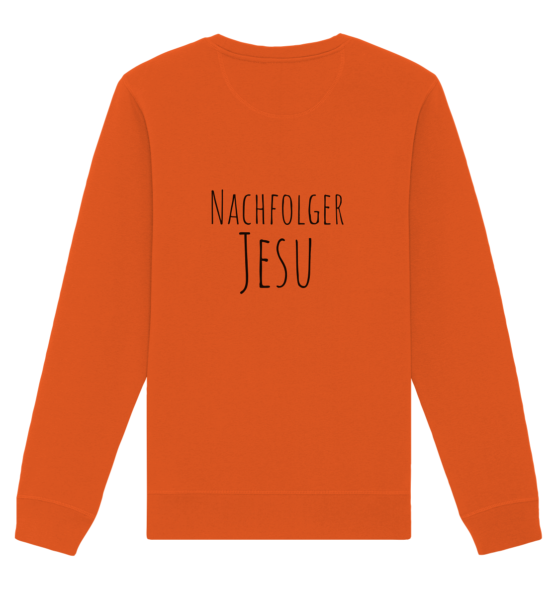 Nachfolger Jesu - Organic Basic Unisex Sweatshirt - wertvoll und geliebt 