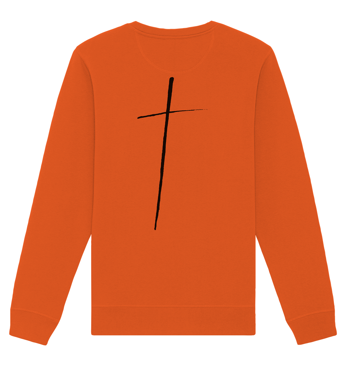 Cross - Organic Basic Unisex Sweatshirt - wertvoll und geliebt 