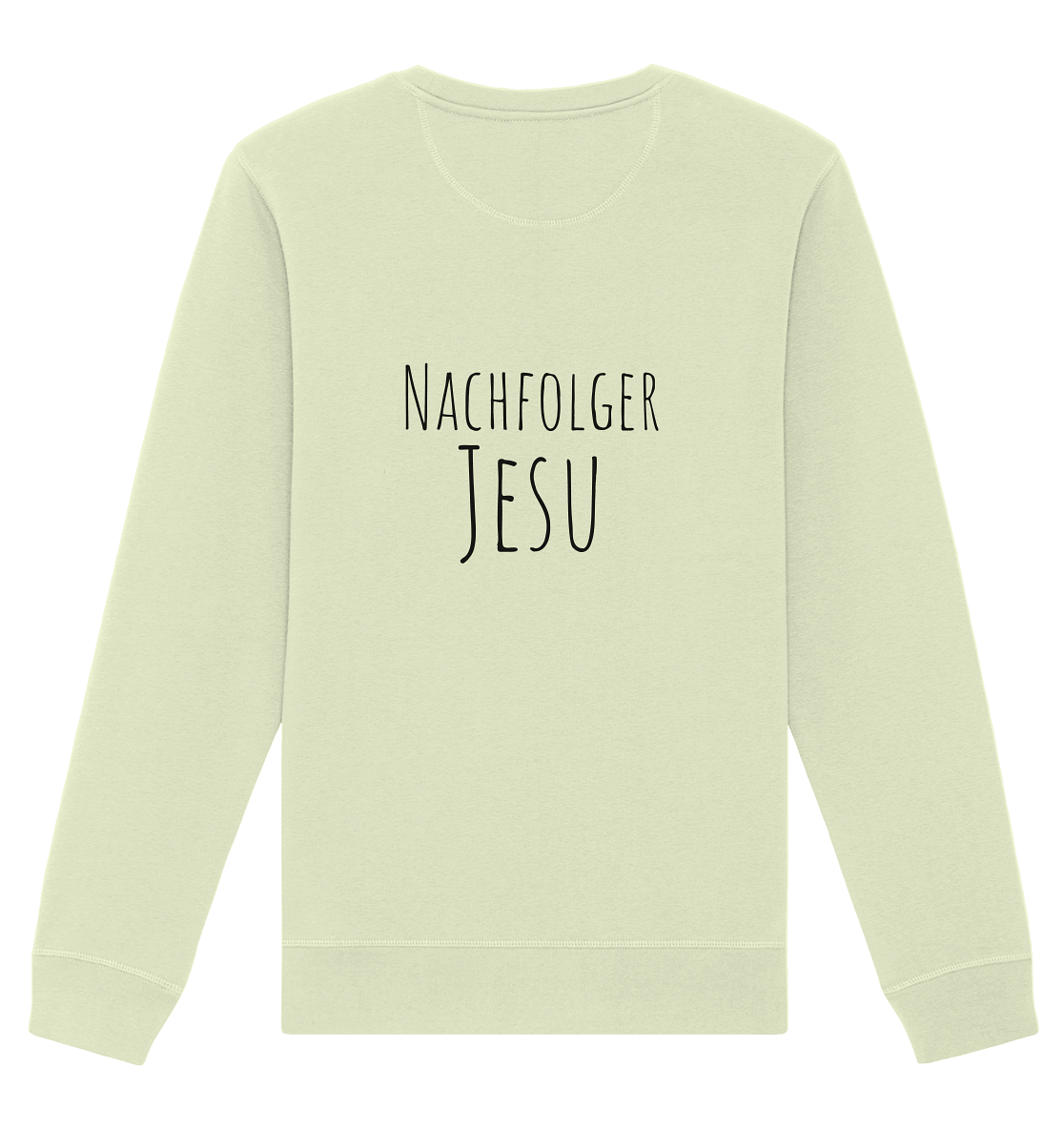 Nachfolger Jesu - Organic Basic Unisex Sweatshirt - wertvoll und geliebt 