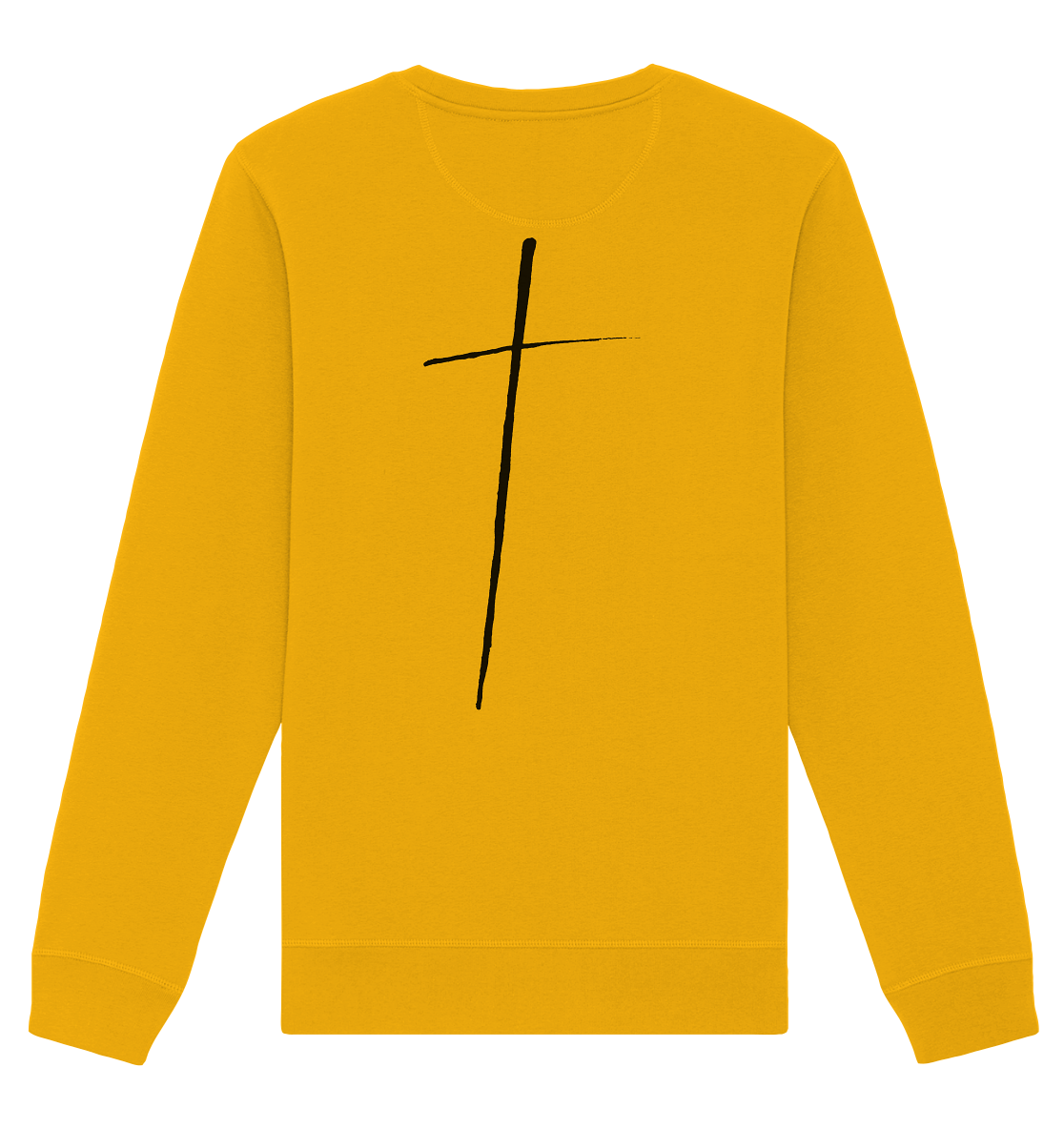 Cross - Organic Basic Unisex Sweatshirt - wertvoll und geliebt 