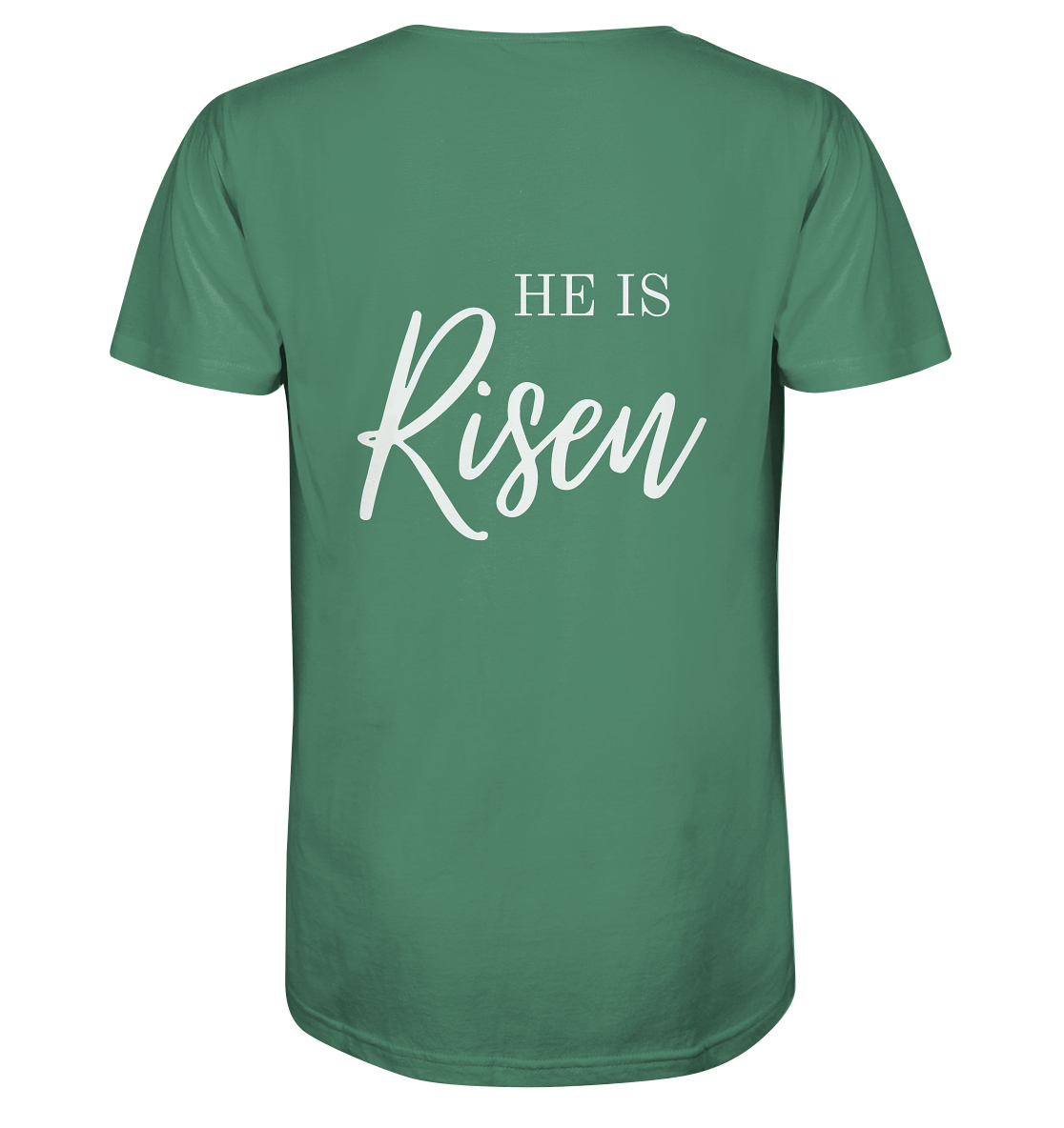 He is risen - Organic Shirt - wertvoll und geliebt 
