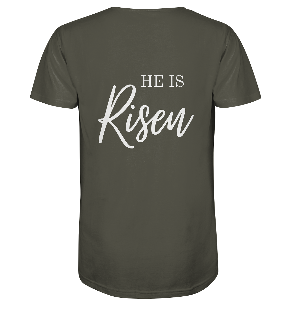 He is risen - Organic Shirt - wertvoll und geliebt 